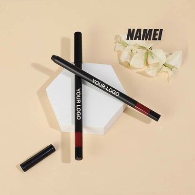سعر جيد Custom Color Private Label Eyeliner Tube Twist Up Round Shape Lip Liner Pencil Container For Lipstick الانترنت