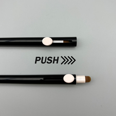 سعر جيد علبة ليب لاينر فارغة تدوير فوق علبة OEM شعار Eyeliner قلم رصاص حزمة علبة ليب لاينر مع فرشاة الشفاه الانترنت