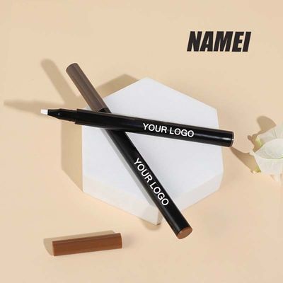 سعر جيد Eyebrow Pencil Waterproof Fork Tip Eyebrow Tattoo Pen Tube OEM Four Tips Eyebrow Pencil الانترنت