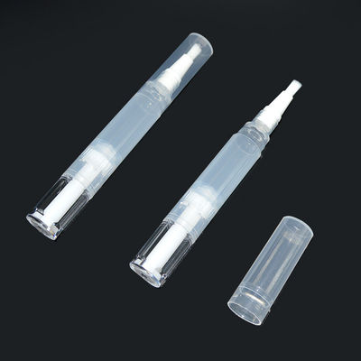 سعر جيد 2ml 4ml Plastic Cosmetic Transparent Twist Pen Packaging Private Label Custom Lip Gloss Twist Pen الانترنت