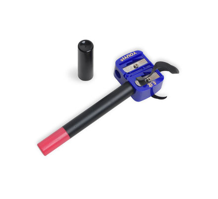 مادة قابلة للتخطيط خالية مستديرة حمراء عصا كريسون أحمر الشفاه ظلال العيون محيط محجب أنبوب التعبئة